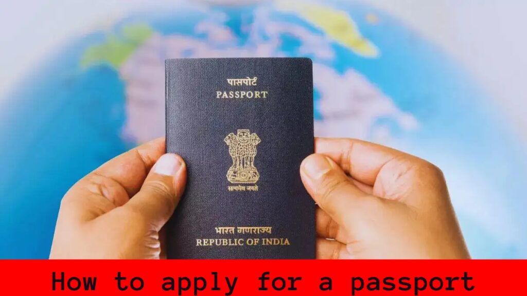 how to apply for a passport